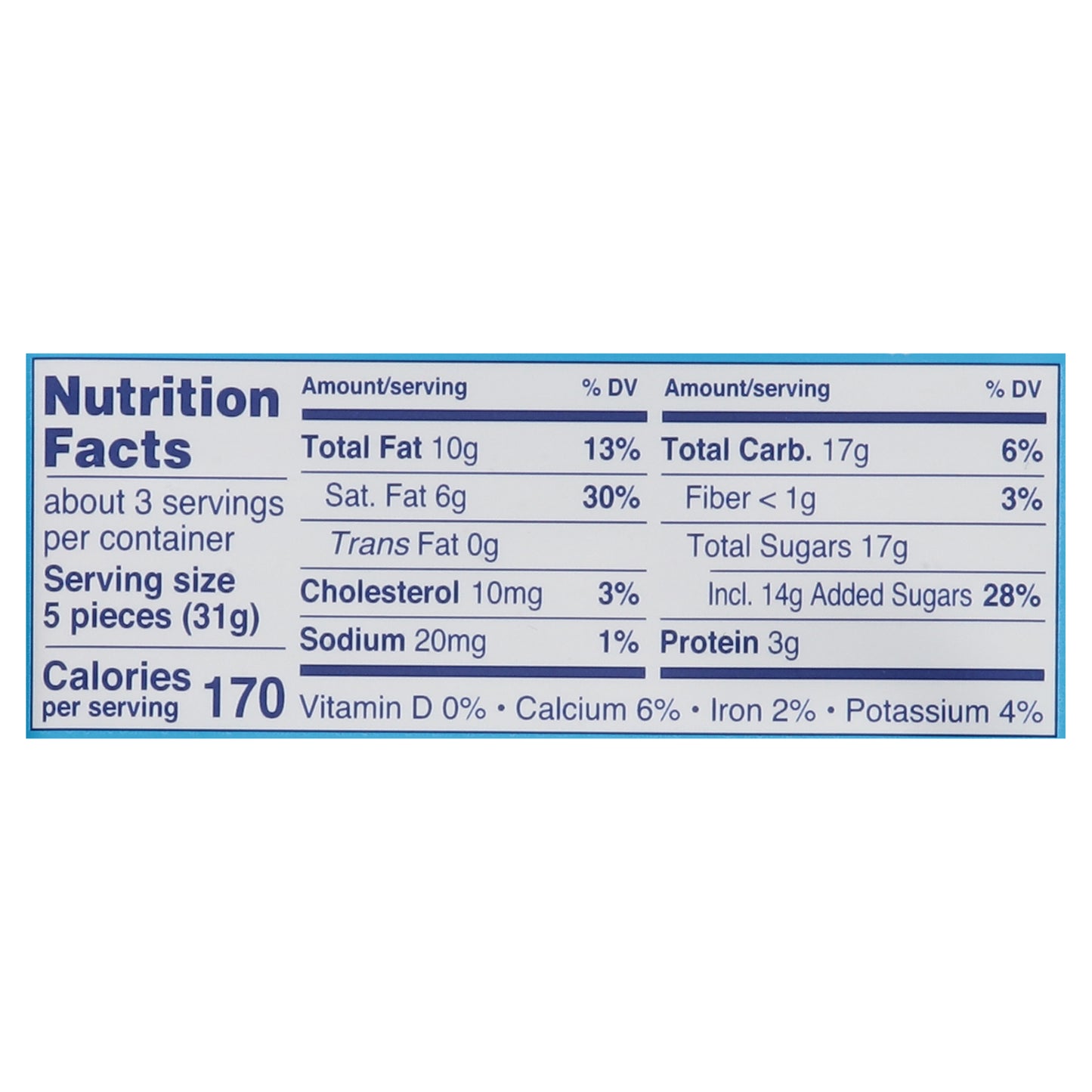Ritter Sport Alpine Milk Chocolate 3.5 oz