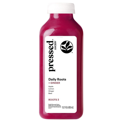 Pressed Juicery Beet Juice Daily Roots + Ginger 15.2oz