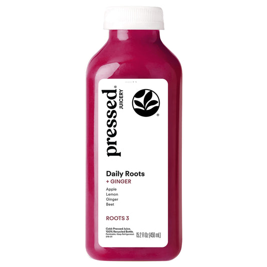 Pressed Juicery Beet Juice Daily Roots + Ginger 15.2oz