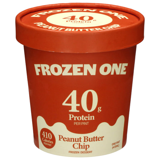 Frozen One Peanut Butter Chip Frozen Dessert 1 pt