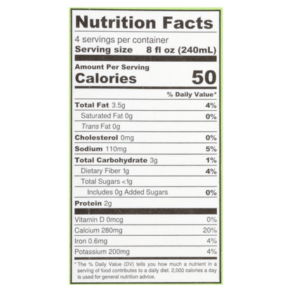 Tache Unsweetened Original Pistachio Milk 32 fl oz