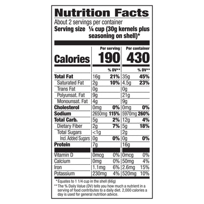 DAVID Roasted and Salted Dill Pickle Jumbo Sunflower Seeds, 5.25 oz