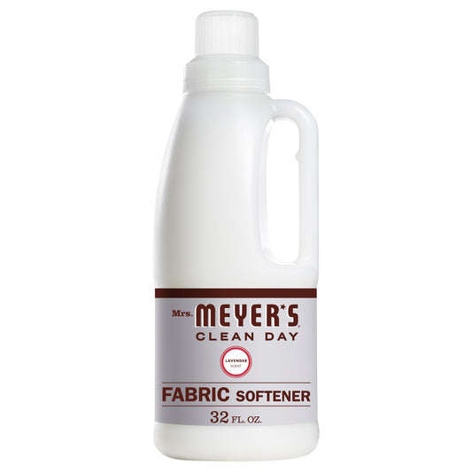 Mrs. Meyer's Clean Day Liquid Fabric Softener, Lavender Scent, 32 Ounce Bottle