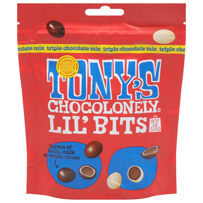 Tony's Chocolonely Triple Chocolate Mix Lil' Bits 4 oz