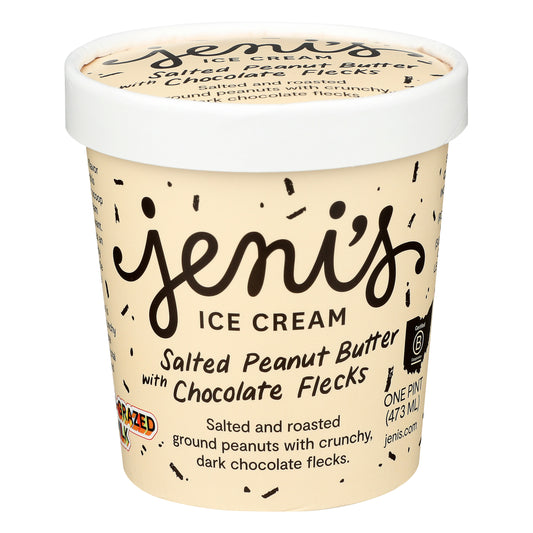 Jeni's Salted Peanut Butter Ice Cream 1 pt