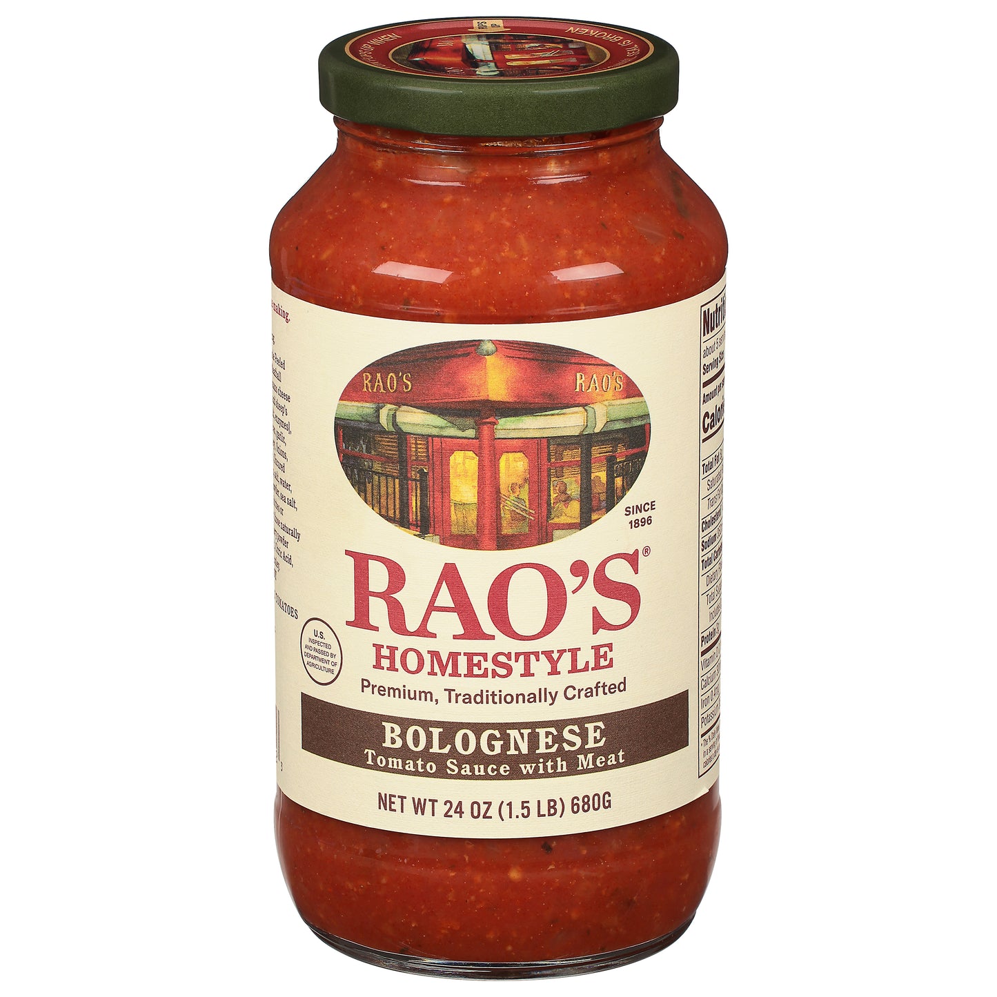 Rao's Homestyle Bolognese Tomato Sauce with Meat 24 oz