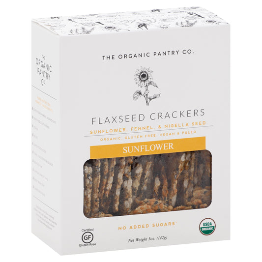 Organic Pantry Sunflower Flaxseed Crackers 5 oz