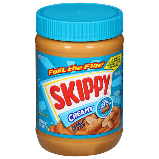 Skippy Creamy Peanut Butter 28 oz