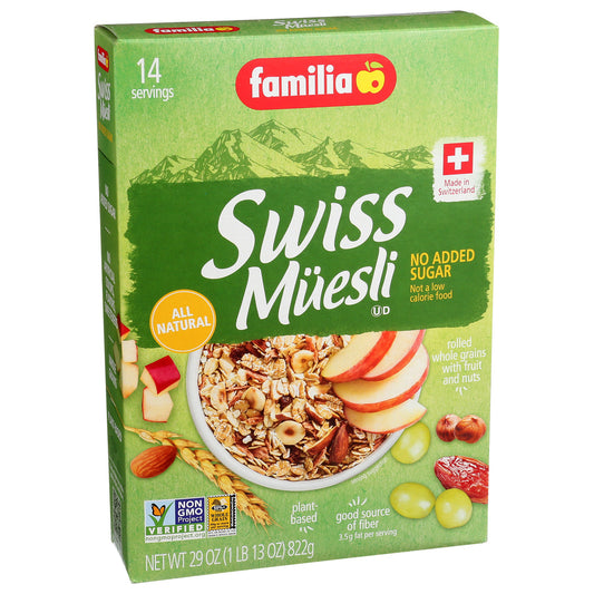 Familia, Swiss Muesli No Add Sugar, 29 Oz