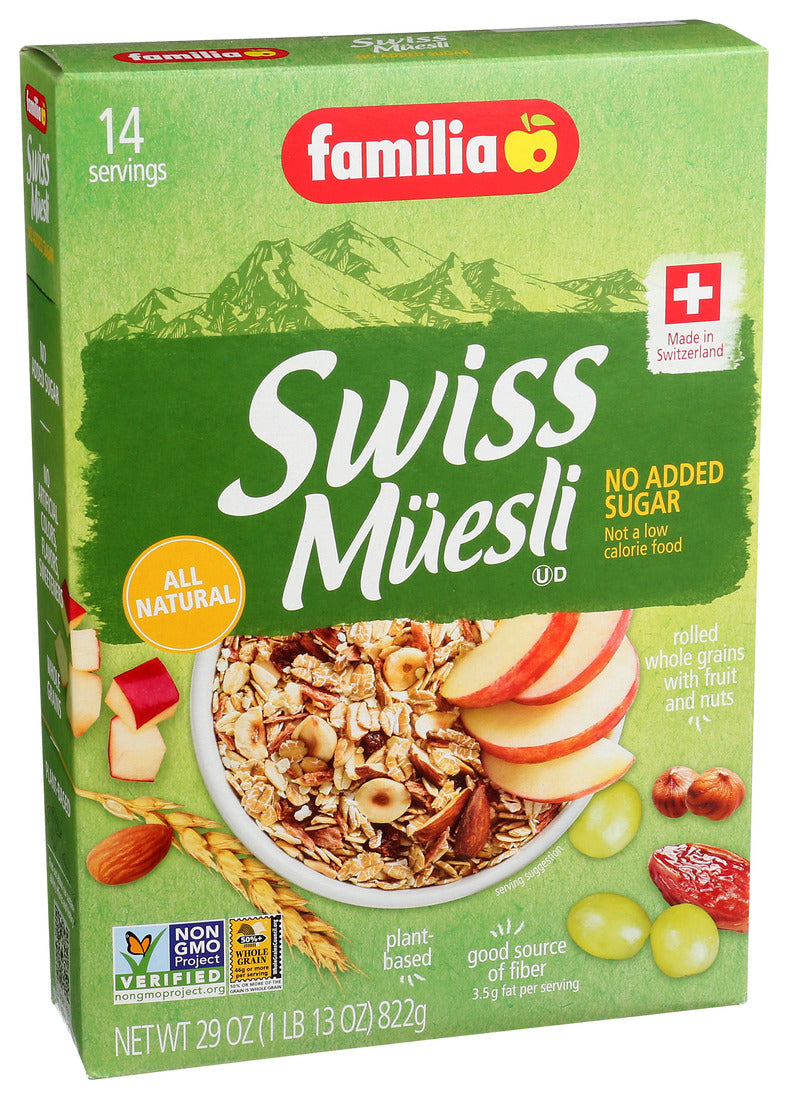 Familia, Swiss Muesli No Add Sugar, 29 Oz