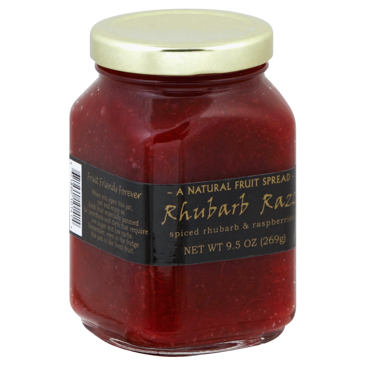 Mountain Fruit Rhubarb Razz Fruit Spread 9.5 oz