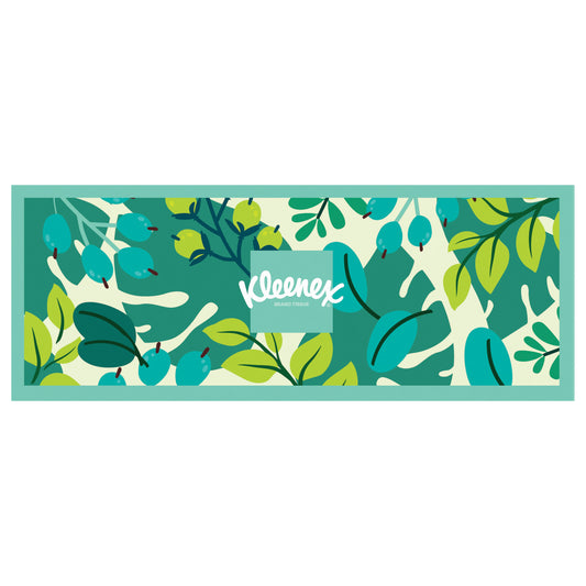 Kleenex Soothing Lotion Facial Tissues with Coconut Oil, 1 Flat Box, 120 Tissues per Box, 3-Ply