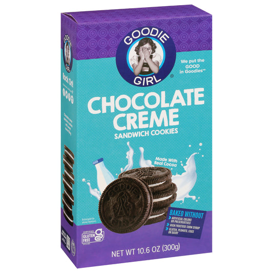 Goodie Girl Chocolate Creme Sandwich Cookies 10.6 oz