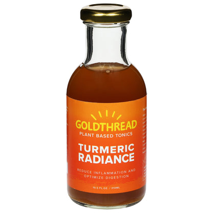 Goldthread Plant Based Turmeric Radiance Tonics 10.5 fl oz