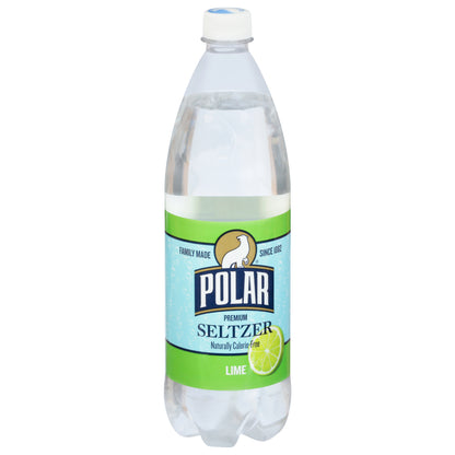 Polar Premium Lime Seltzer 33.8 fl oz