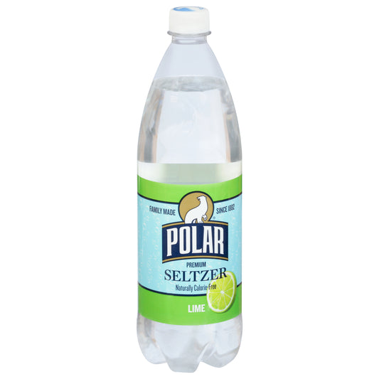 Polar Premium Lime Seltzer 33.8 fl oz