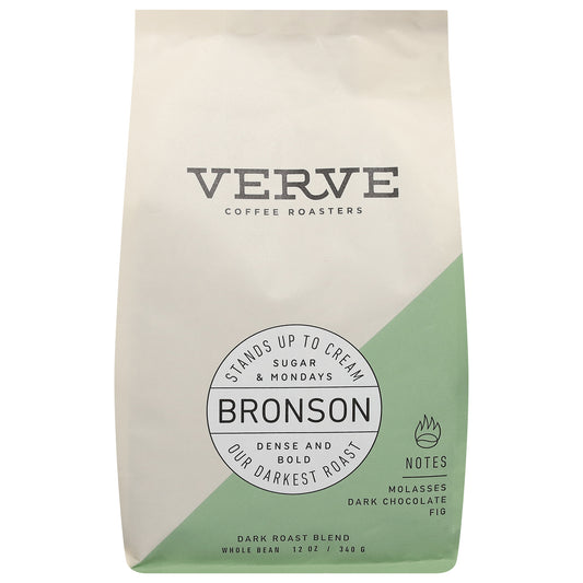 Verve Coffee Roasters Dark Roast Blend Whole Bean Molasses Dark Chocolate Coffee 12 oz