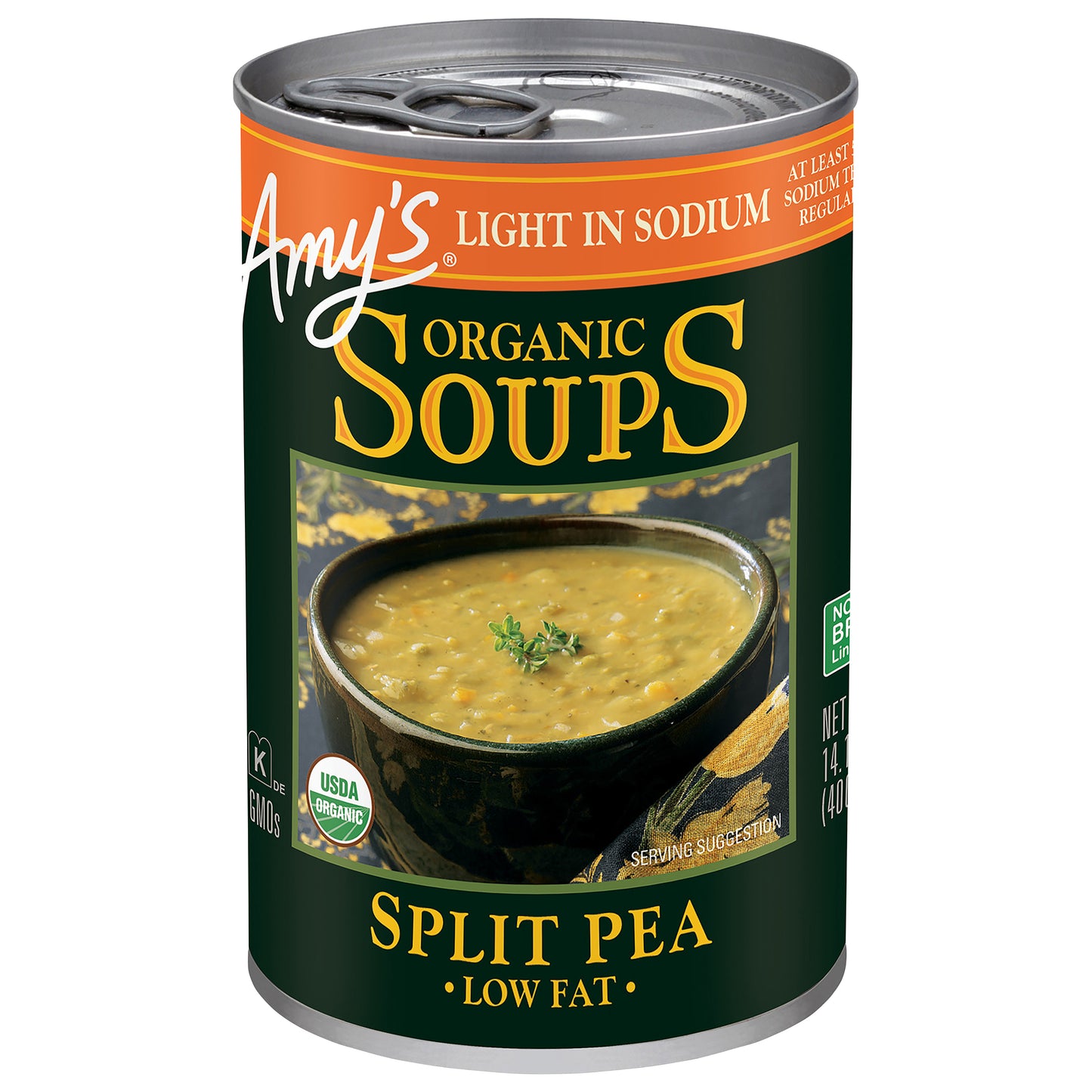 Light in Sodium Split Pea Soup
