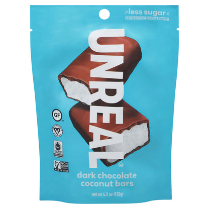 Unreal Dark Chocolate Coconut Bars 4.2 oz