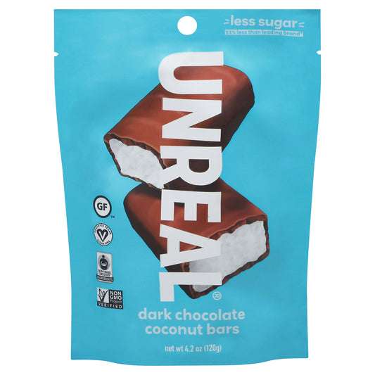 Unreal Dark Chocolate Coconut Bars 4.2 oz