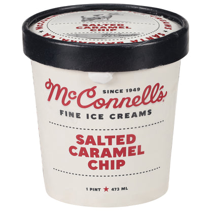 McConnell's Fine Ice Creams Salted Caramel Chip Ice Cream 1 pt
