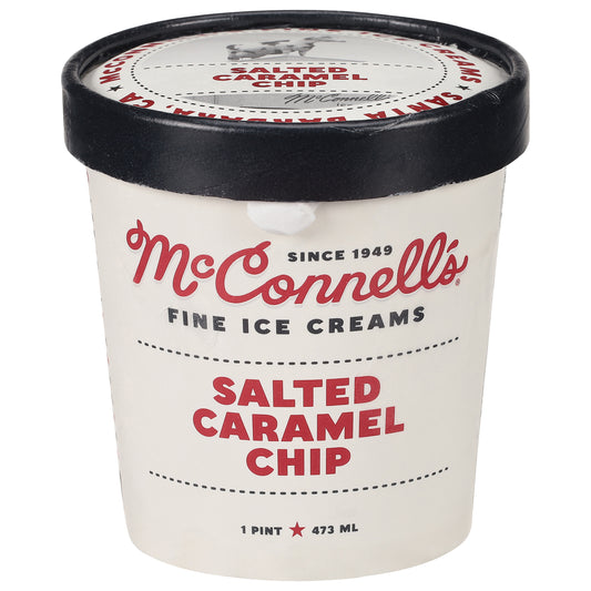 McConnell's Fine Ice Creams Salted Caramel Chip Ice Cream 1 pt
