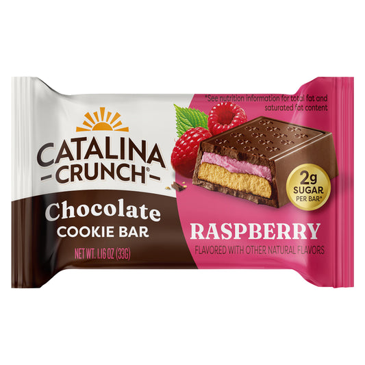Catalina Crunch Chocolate with Raspberry Flavor Cookie Bar 1.16 oz