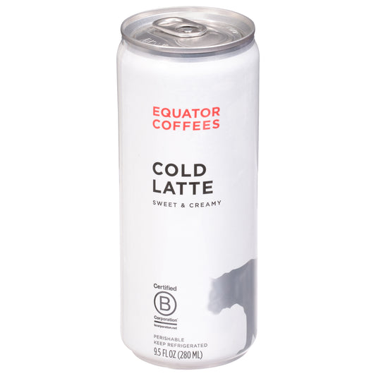 Equator Cold Latte Coffee 9.5 fl oz