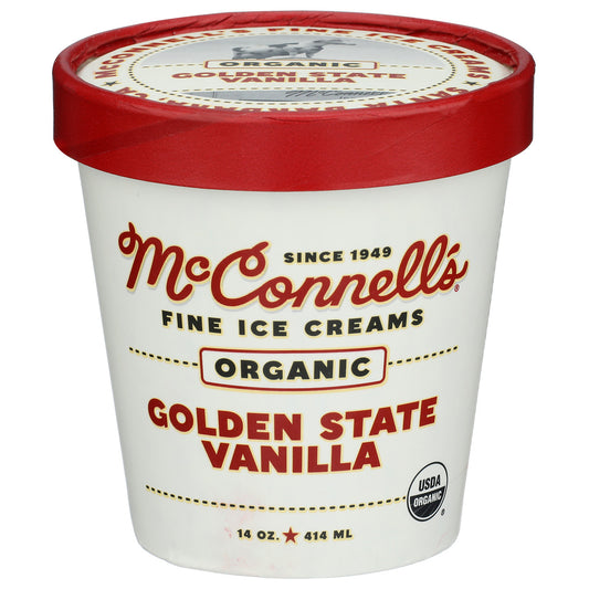 Mcconnell's, Organic Golden State Vanilla Ice Creams, 14 Oz