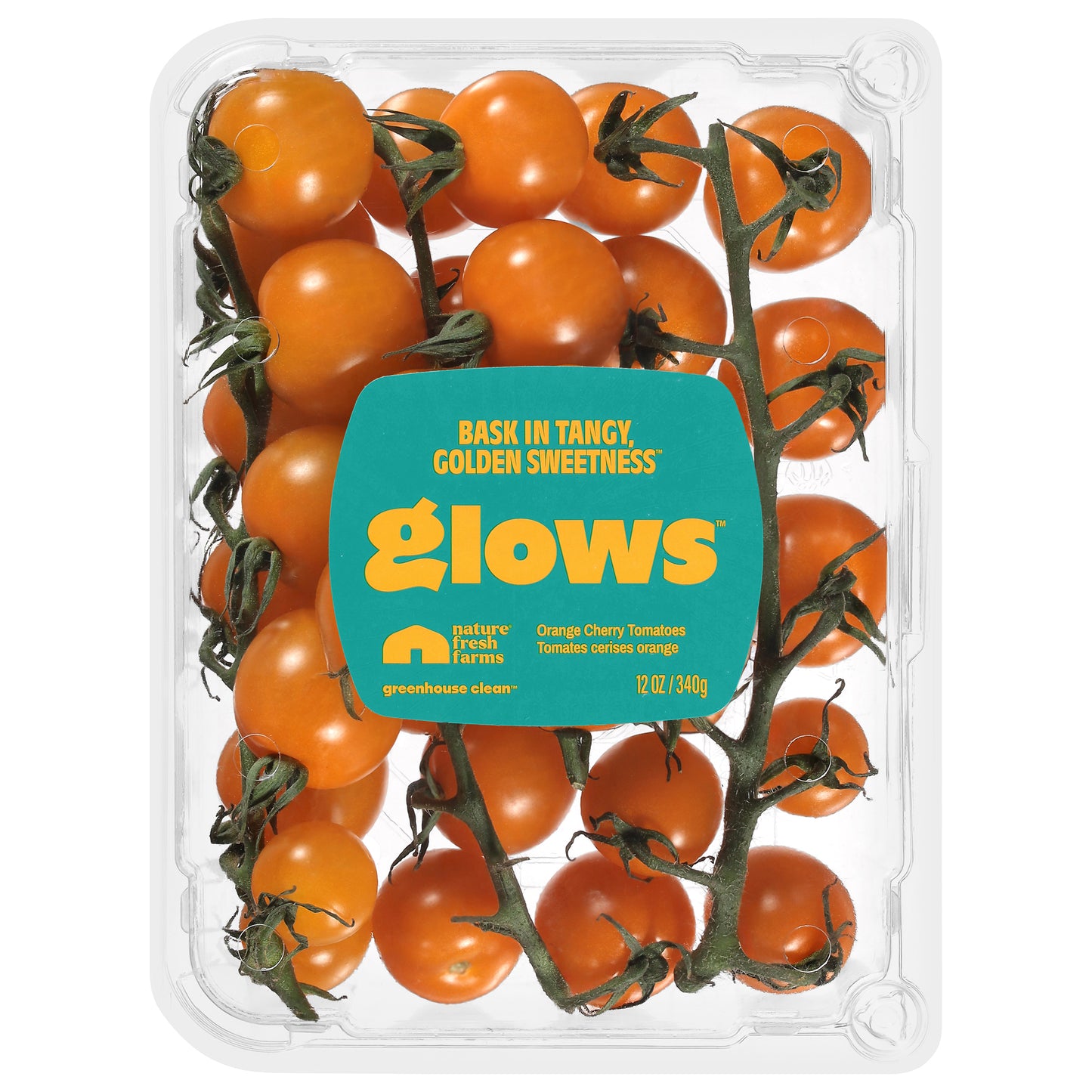 Nature Fresh Farms Glows Orange Cherry Tomatoes 12 oz