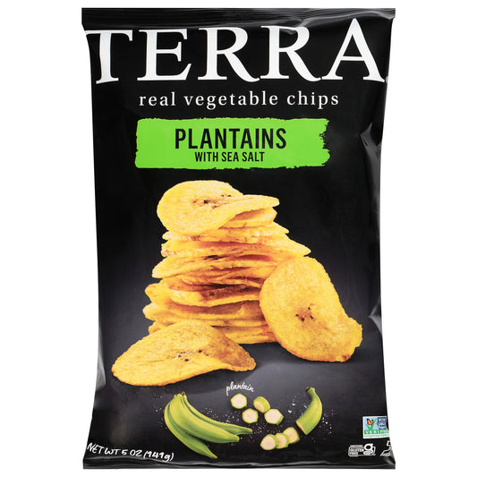 Terra Real Vegetable Plantains with Sea Salt Chips 5 oz