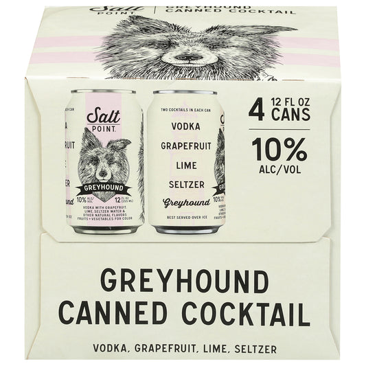 Salt Point Canned Greyhound Cocktail 4 - 12 fl oz Cans