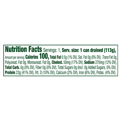 Chicken of the Sea Chunk Light Tuna in Water 25% Less Sodium 5 ounces