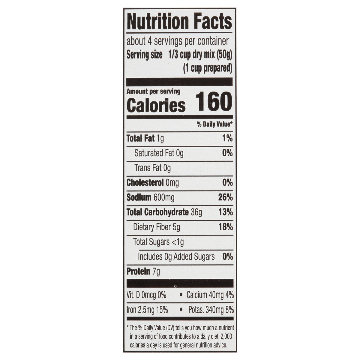 Zatarain's Black Beans & Rice, 7 oz
