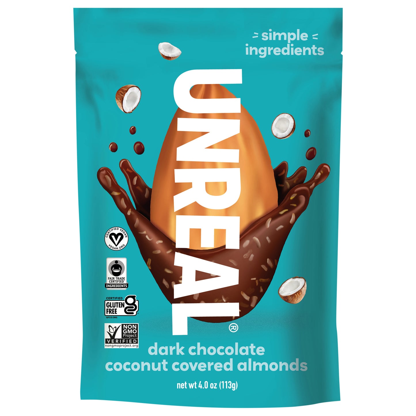 Dark Chocolate Coconut Almonds (4.0 oz)