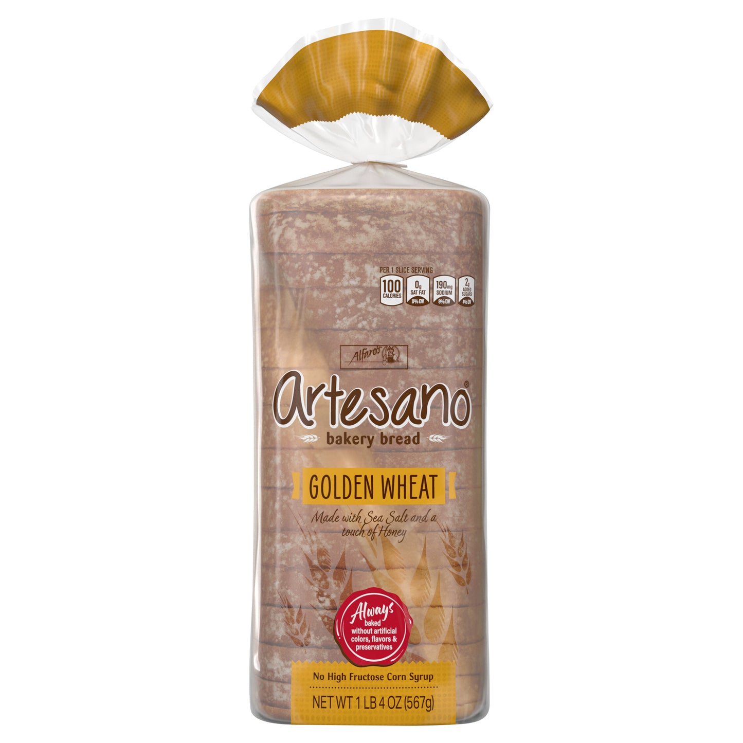 Alfaro's Artesano Golden Wheat Bakery Bread, 20 oz
