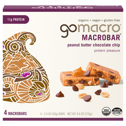 Peanut Butter Chocolate Chip MacroBar 4ct Multipack