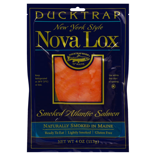 Ducktrap Salmon 4 oz - Smoked Atlantic