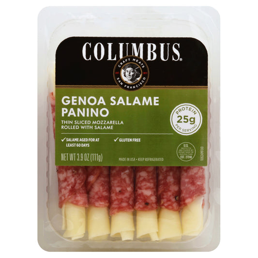 Columbus Genoa Salame Panino 3.9 oz