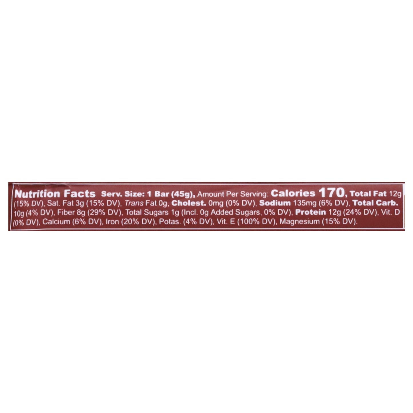 IQBar Chocolate Sea Salt Bar 1.6 oz