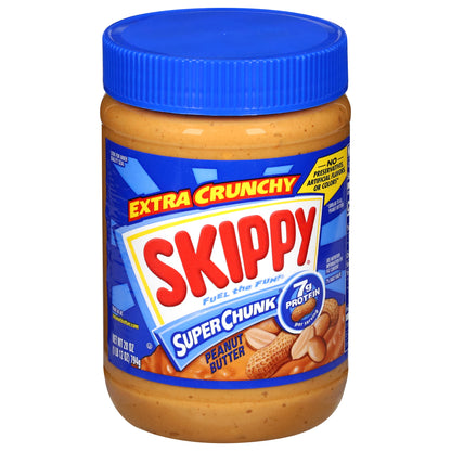 Skippy Super Chunk Peanut Butter 28 oz