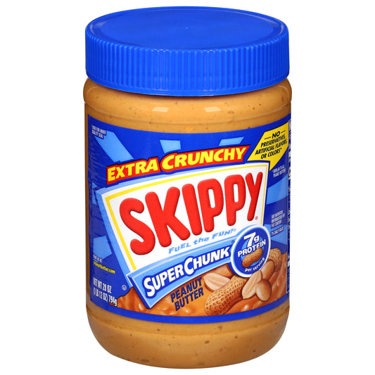 Skippy Super Chunk Peanut Butter 28 oz