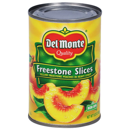 Del Monte Freestone Slices Peaches 15.25 oz