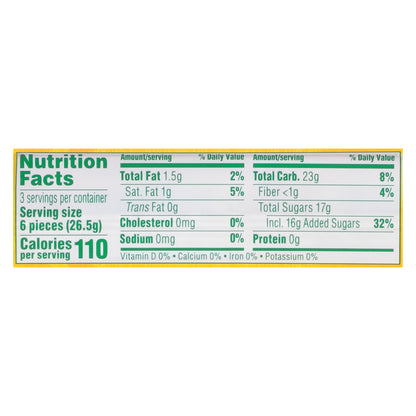 Mamba Assorted Fruit Chews 2.80 oz