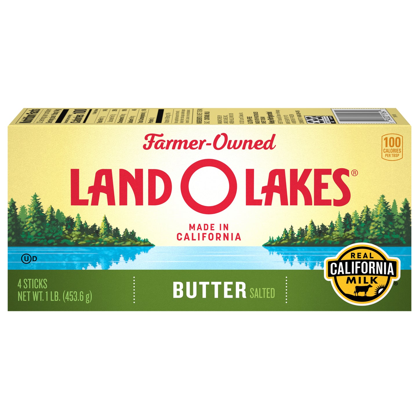 Land O Lakes Salted Butter, 4 sticks, 1 lb pack
