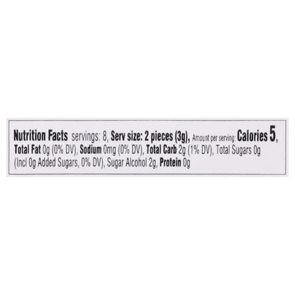 Trident White Sugar Free Peppermint Gum 16 ea