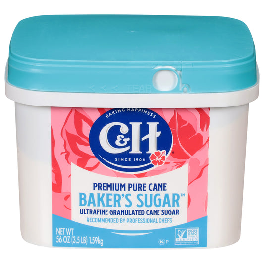 C&H Premium Pure Cane Baker's Sugar 56 oz