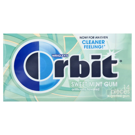 Orbit Sugarfree Sweet Mint Gum 14 ea