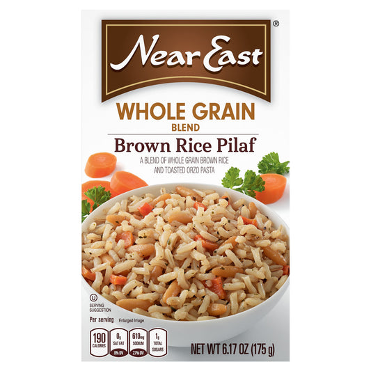 Near East Whole Grain Blend Brown Rice Pilaf 6.17 Oz