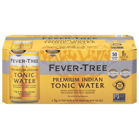 Fever-Tree Premium Indian Tonic Water 8 - 5.07 fl oz Cans